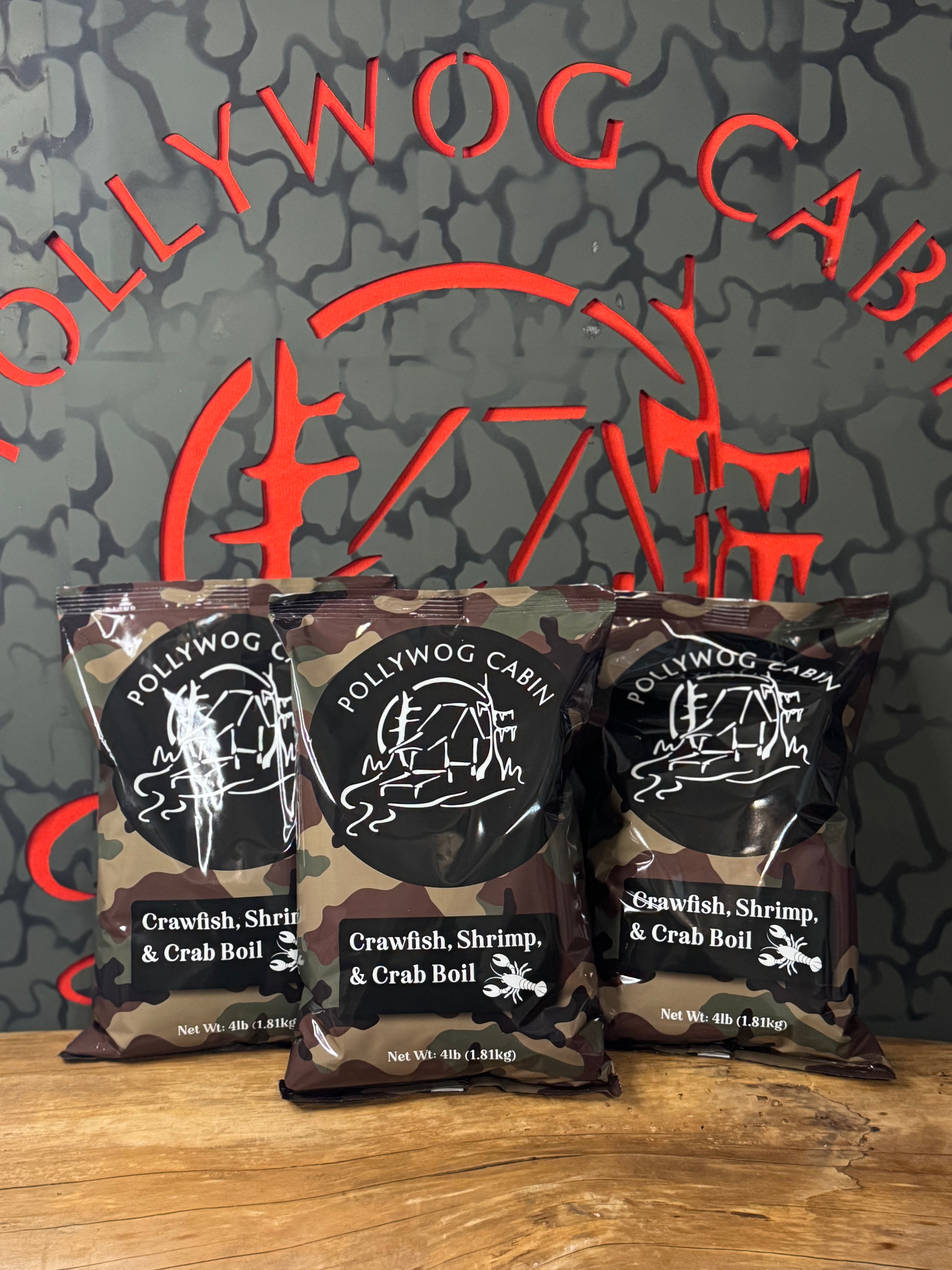 Pollywog Cabin Seafood Boil